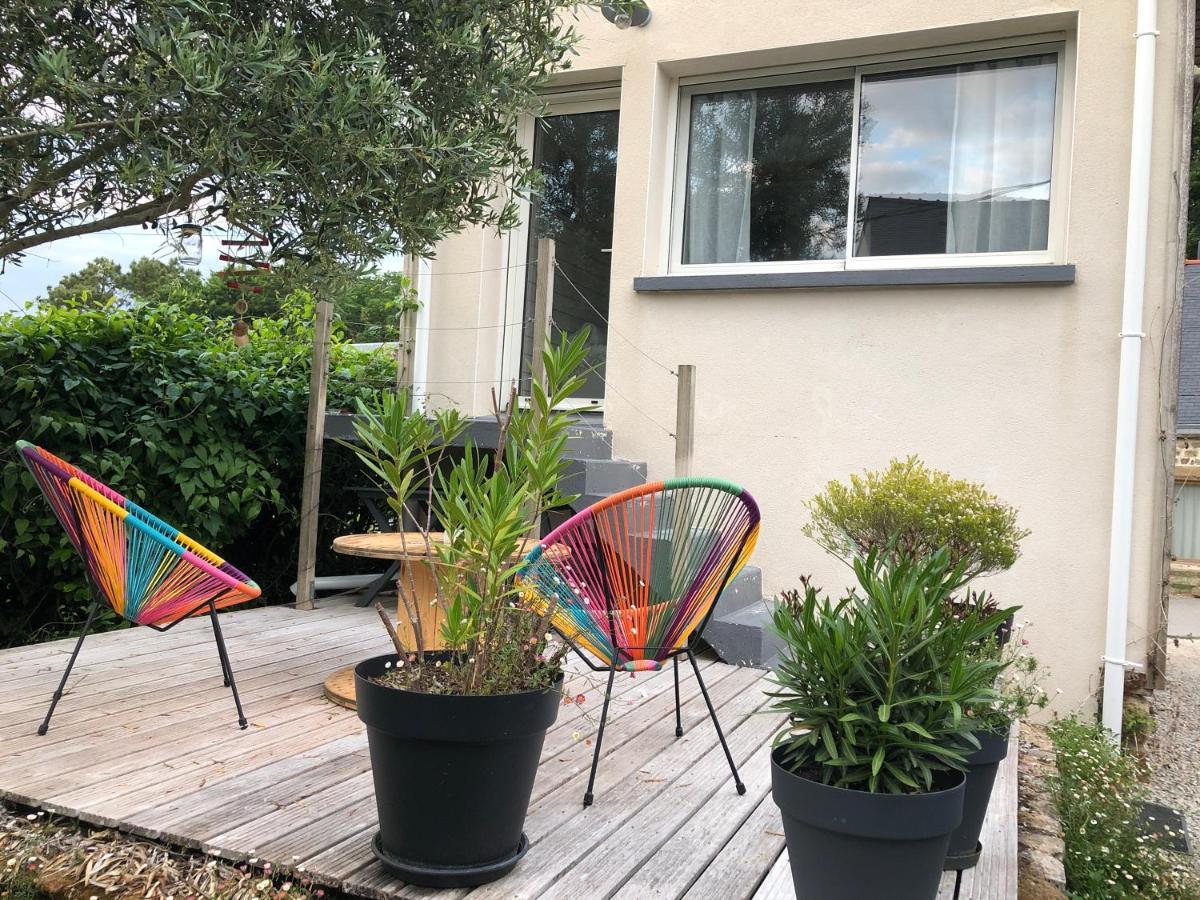 Chambre D'Hotes Golf Du Morbihan Plougoumelen エクステリア 写真
